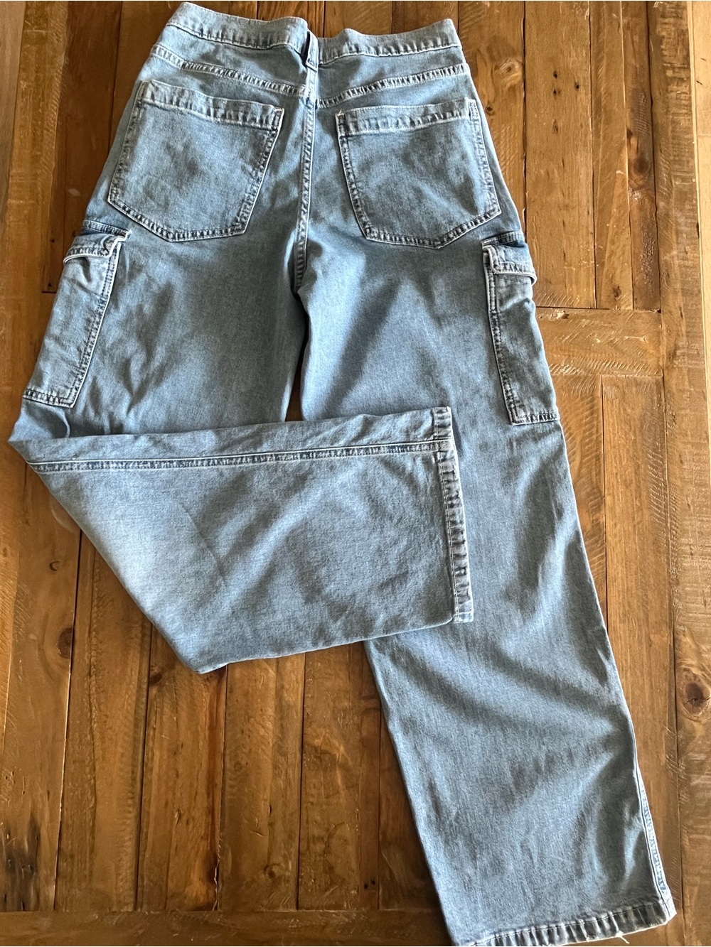 GAP Women's Mid Rise '90s Loose Cargo Jeans- US 27R - Picture 5 of 16